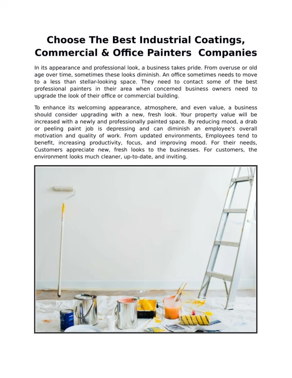 Commercial Painting Contractors Toronto, Exterior Painting Services Toronto