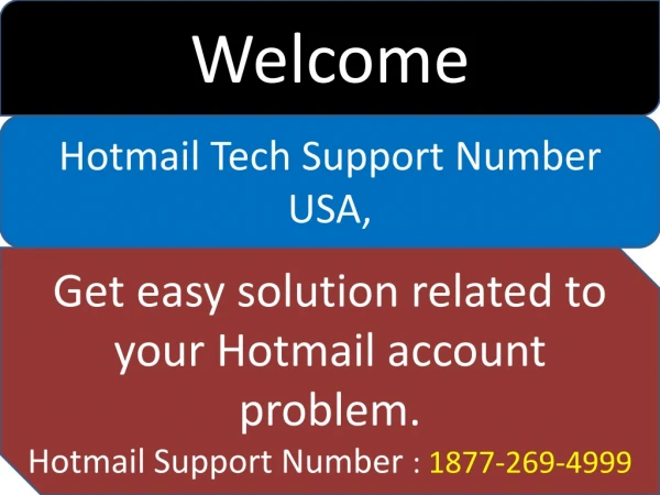 How to fixed your Hotmail log-in issues.