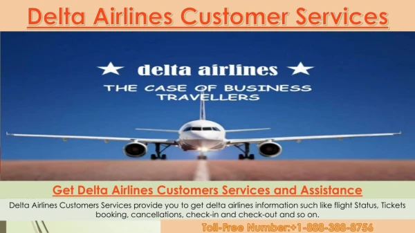 Delta Airlines Customer Services