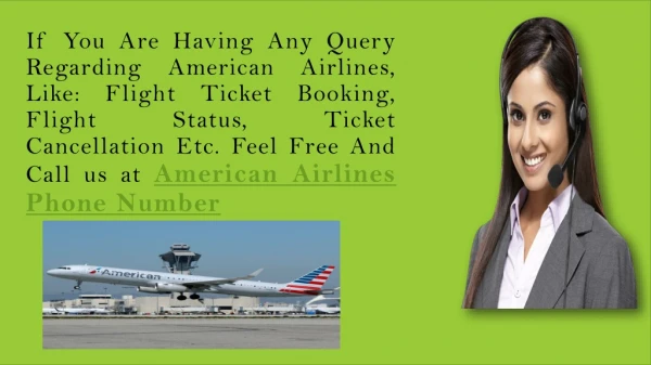 Call American Airlines Customer Service for Attractive Offers