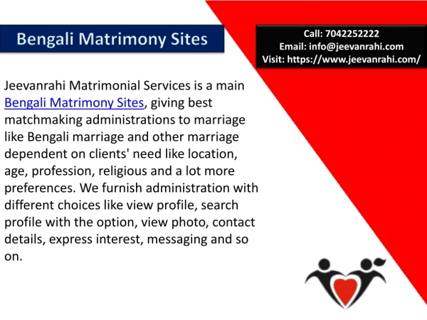Bengali Matrimony Sites | Best Matrimonial Sites