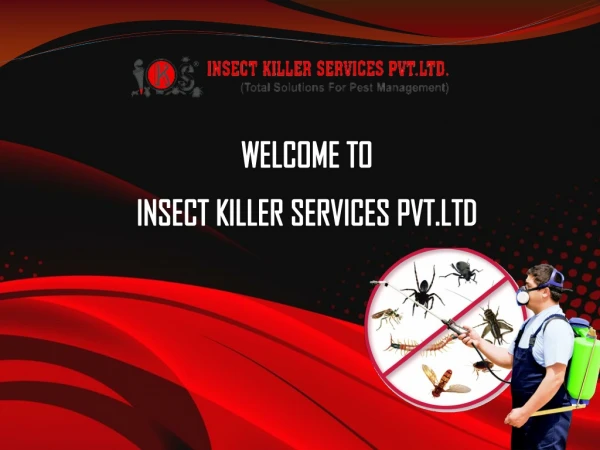 Complete Protection From Unwanted Pest - Insect Killer Services Pvt Ltd