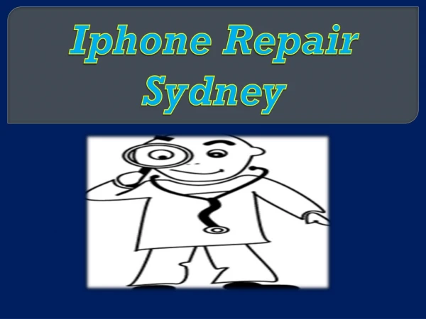 Iphone Repairs Sydney