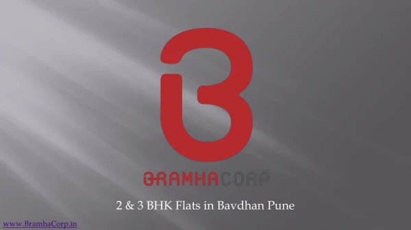 2 & 3 BHK Flats in Bavdhan Pune