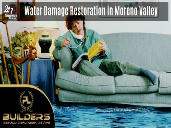 Water Damage Company Moreno Valley CA