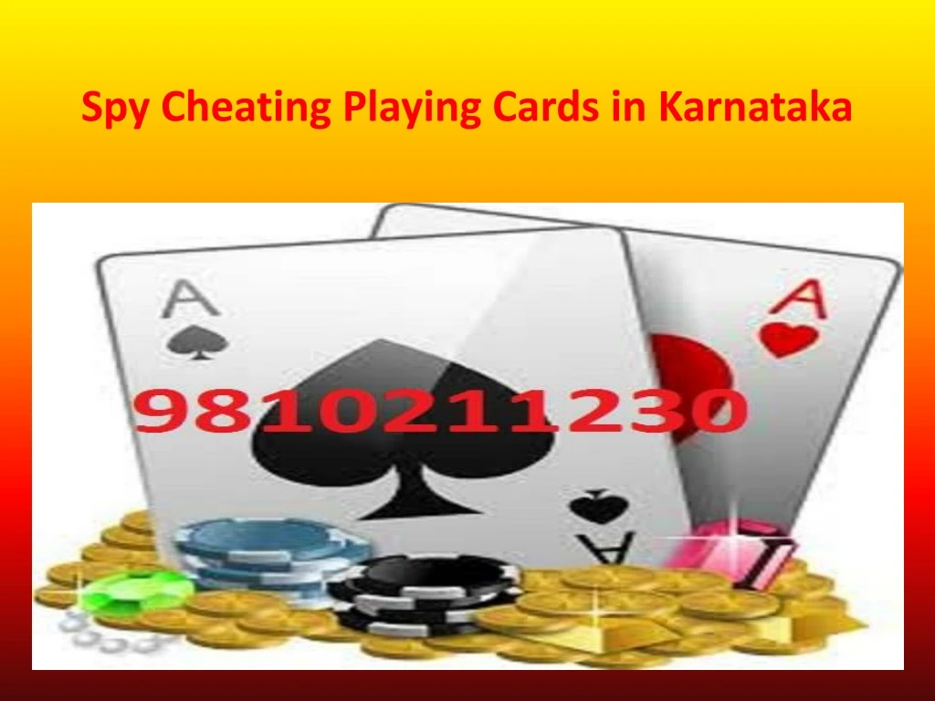 spy cheating playing cards in karnataka