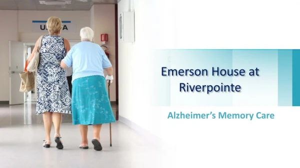 Alzheimer's & Dementia Memory Care Assisted Living services