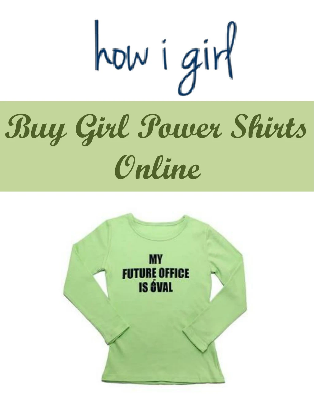 buy girl power shirts online