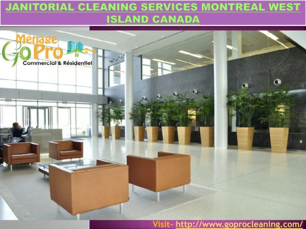 Janitorial Cleaning Services Montreal