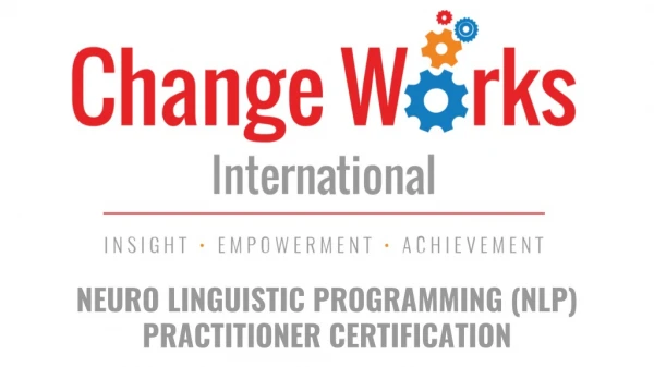 NLP Thailand One Day Workshop - Change Works Ltd