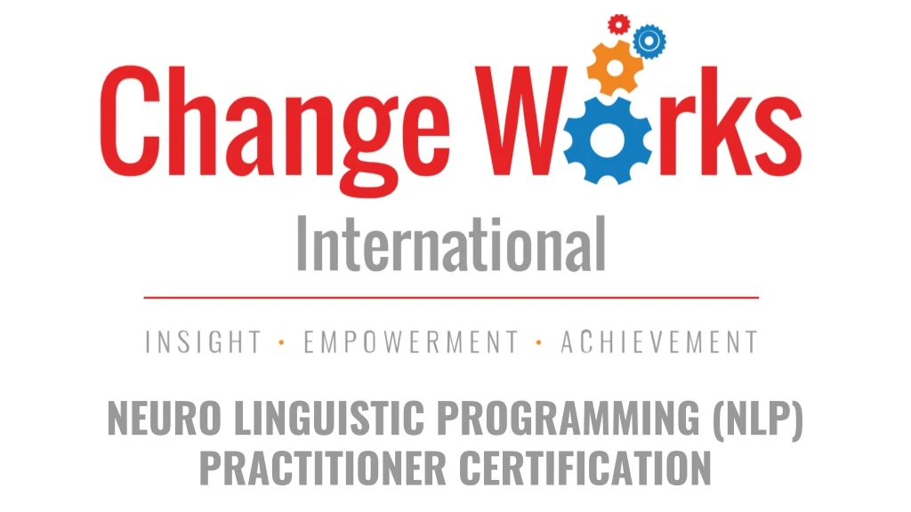 neuro linguistic programming nlp practitioner