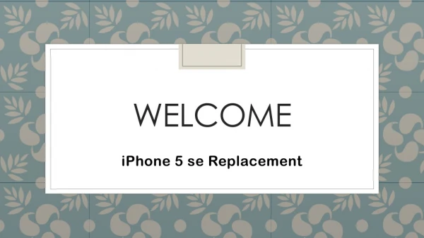 Best iPhone 5se Replacement Parts