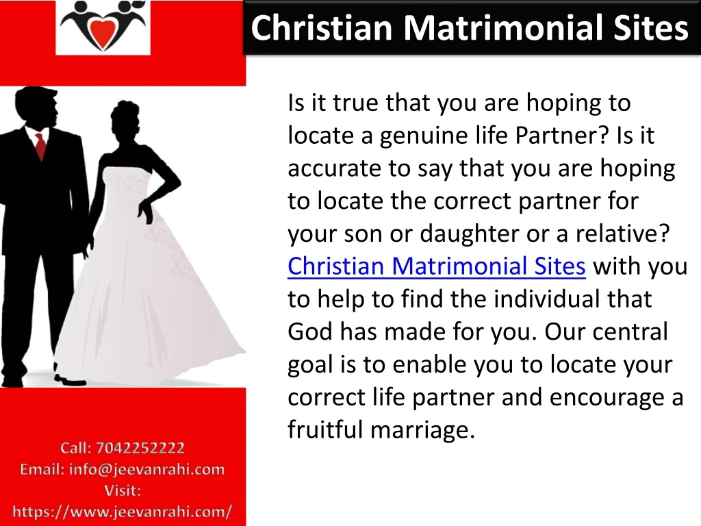 christian matrimonial sites