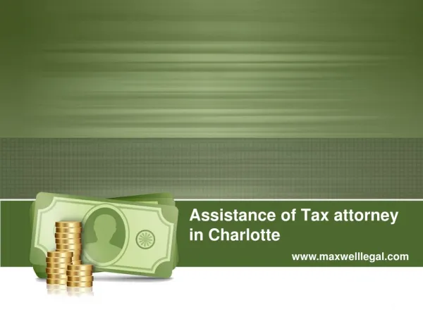 tax attorney in charlotte