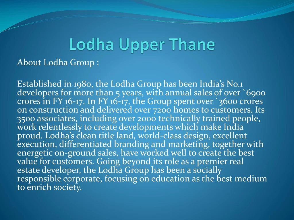 lodha upper thane