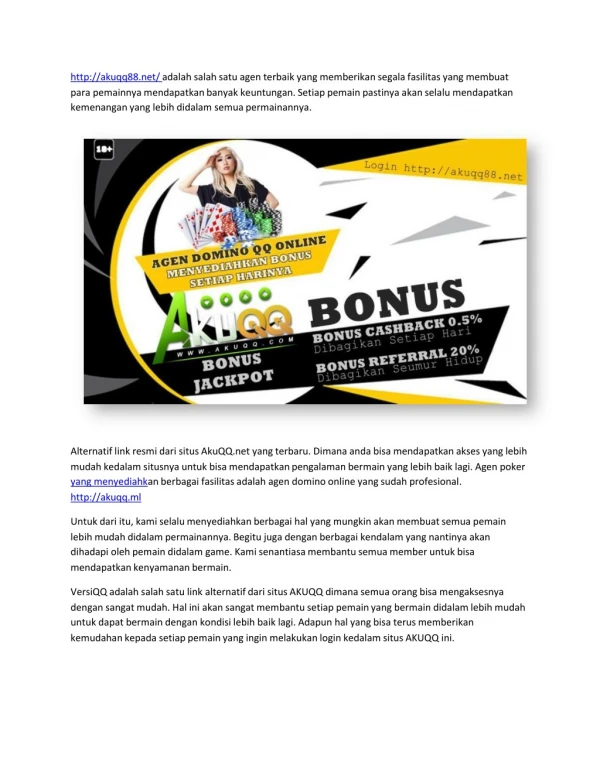 agen bandarq link login akuqq terbaik bonus setiap hari