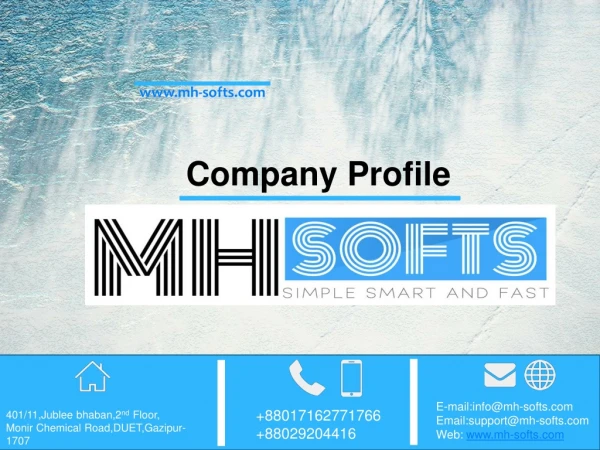 Software Company in Bangladesh-Best IT Solution-MHSofts