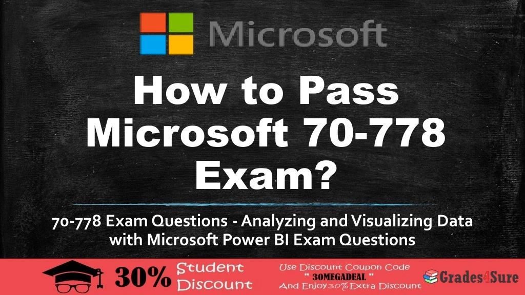 how to pass microsoft 70 778 exam