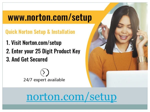 how to setup and activate norton