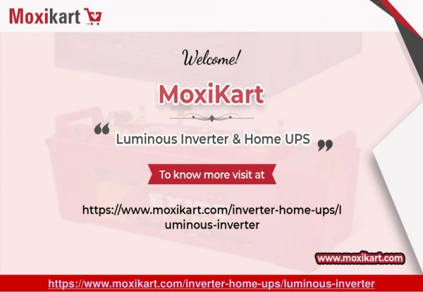 Luminous Inverter Online in Delhi