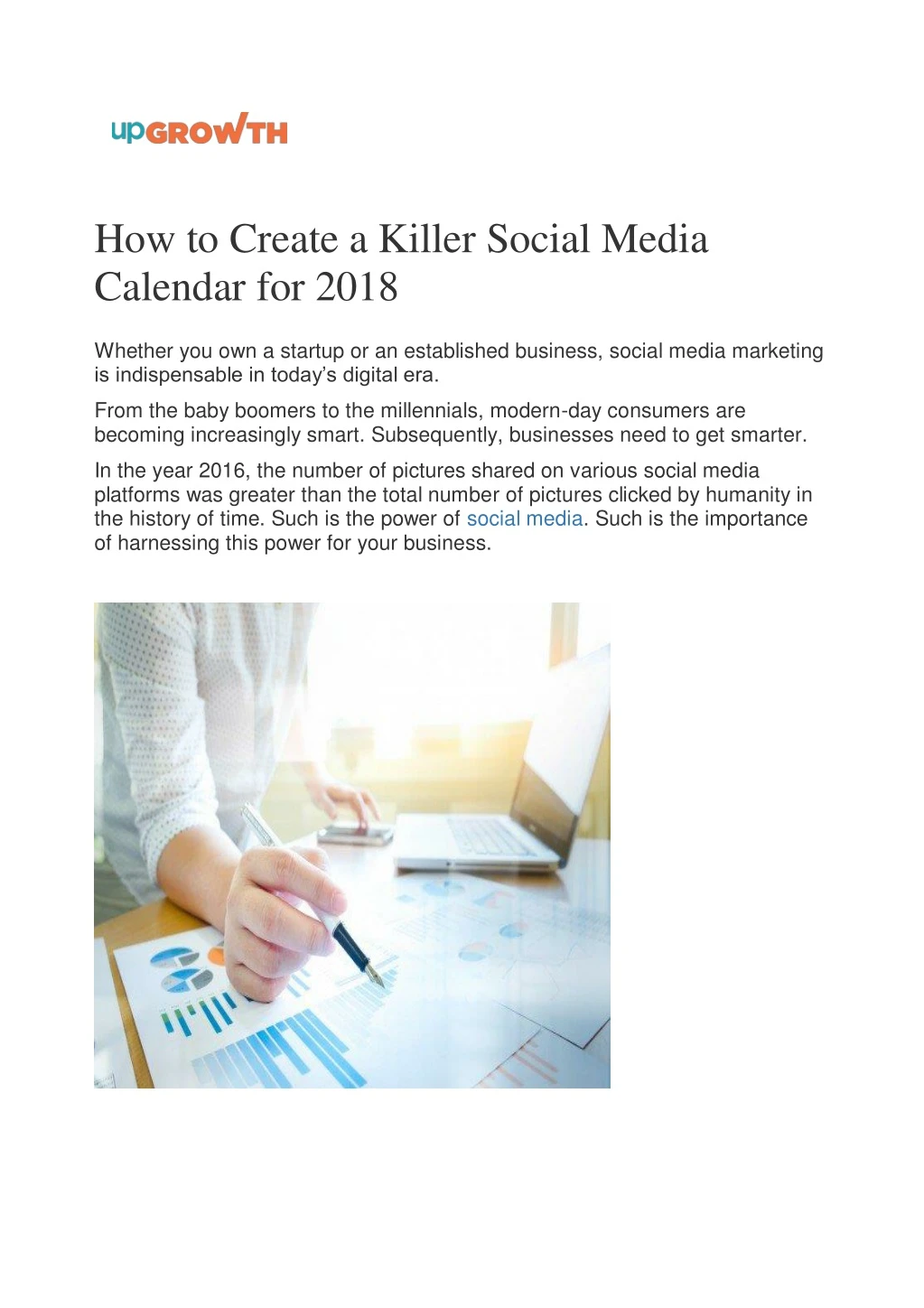 how to create a killer social media calendar