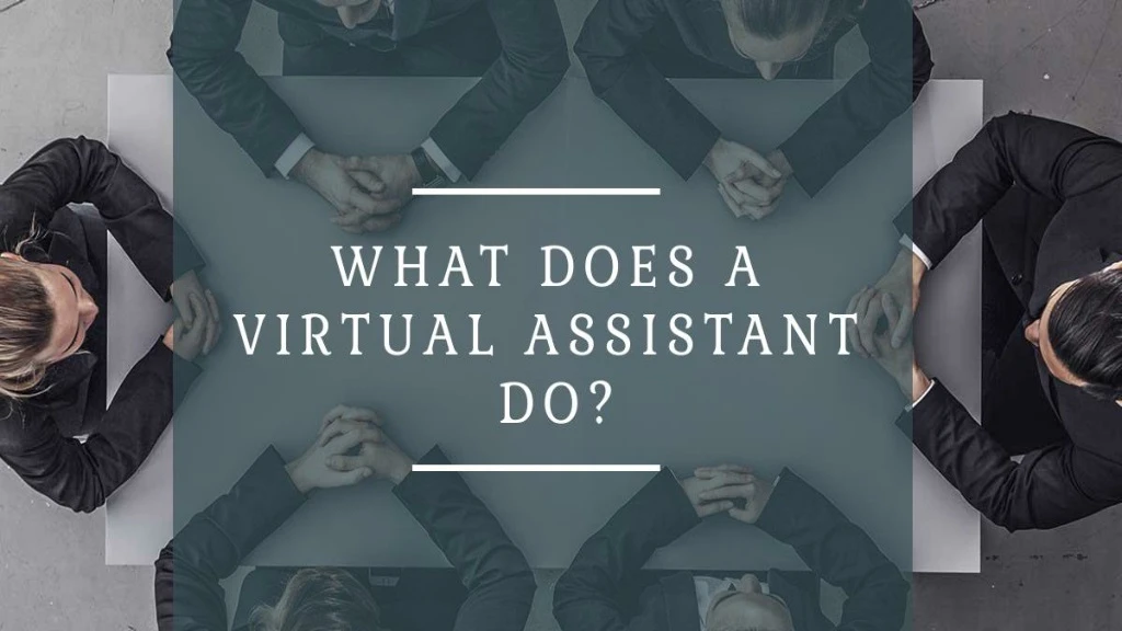 what does a virtual assistant do