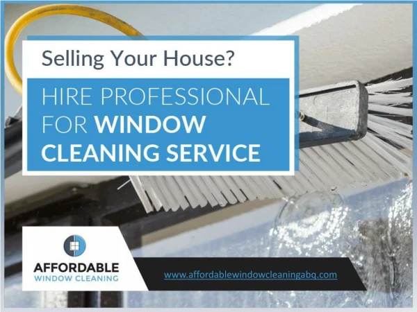 Professional Window Cleaning in ABQ - Affordable Window Cleaning