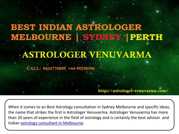 Astrology Services in Melbourne