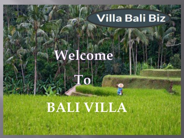 Do you want to spend your Bali vacation in an isolated manner