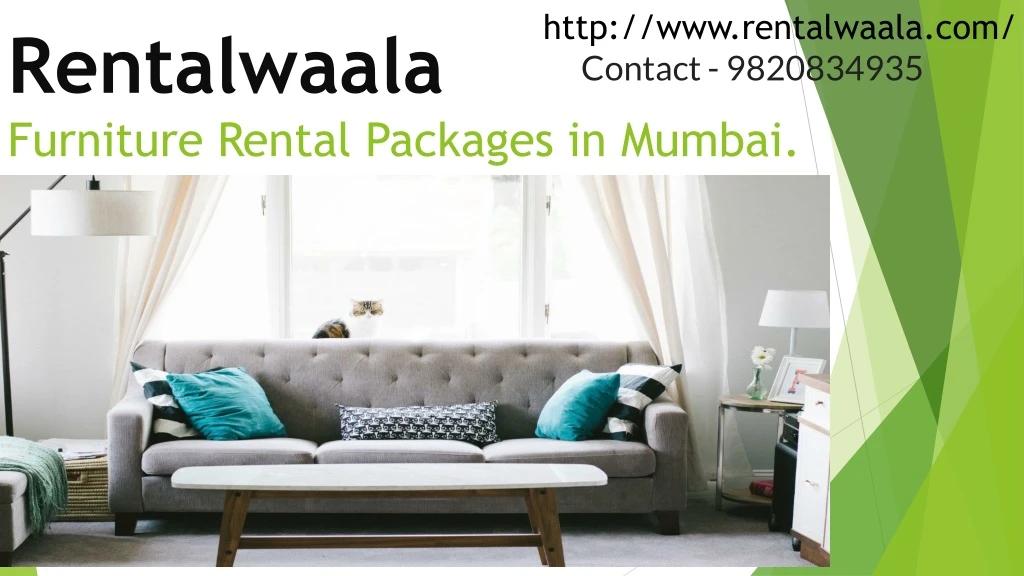 rentalwaala furniture rental packages in mumbai