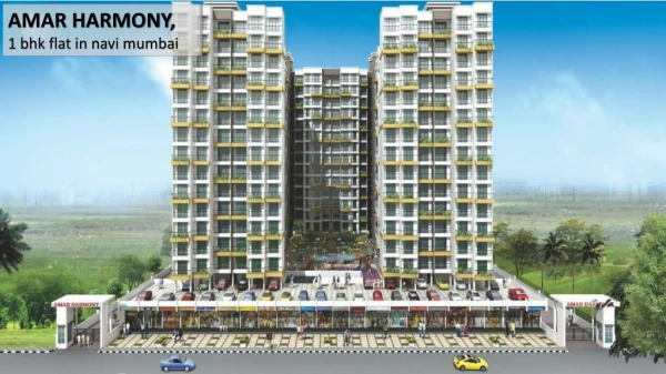 Gami group - AMAR HARMONY, 1 bhk flat in navi mumbai