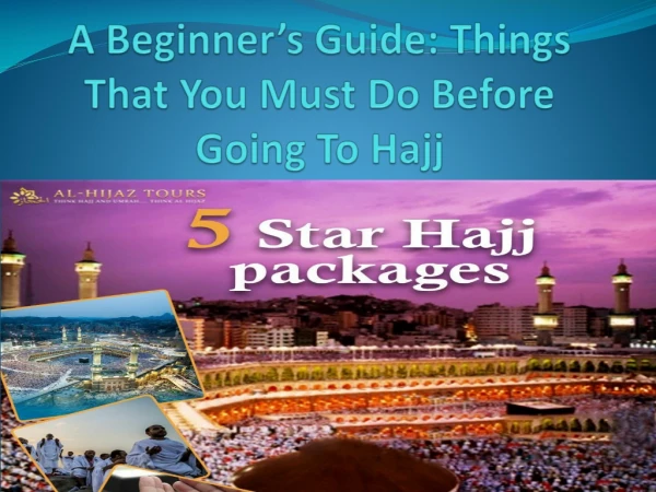 Hajj Packages