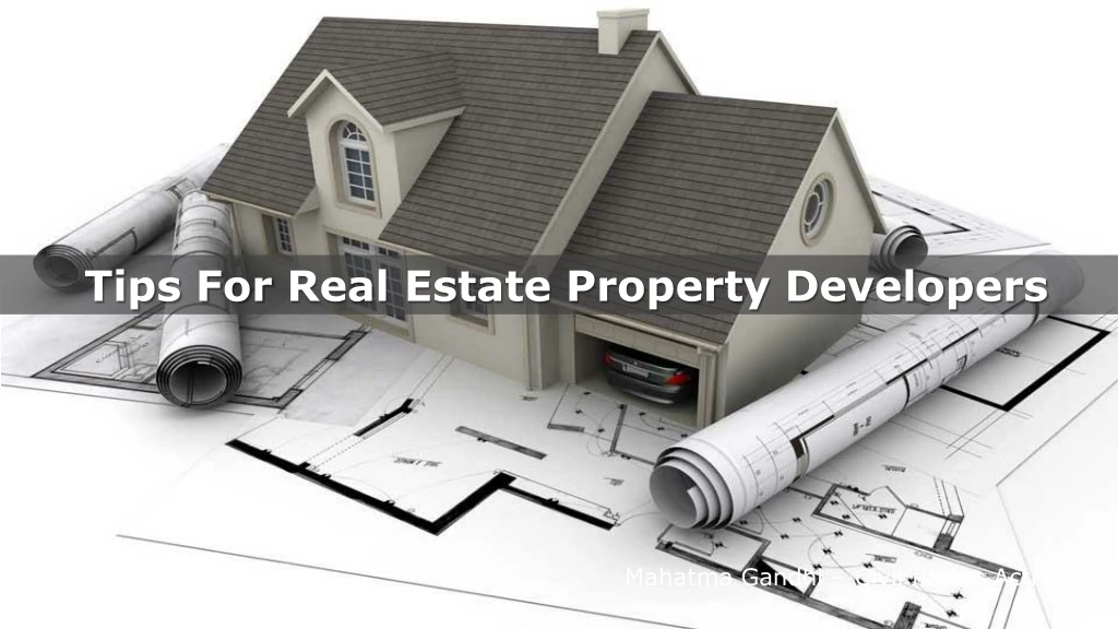 tips for real estate property developers
