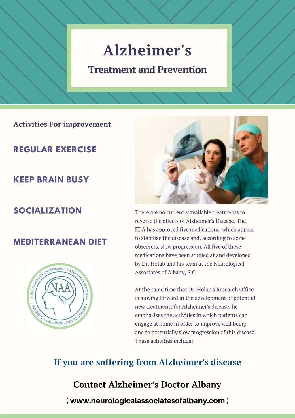 alzheimer s treatment and prevention