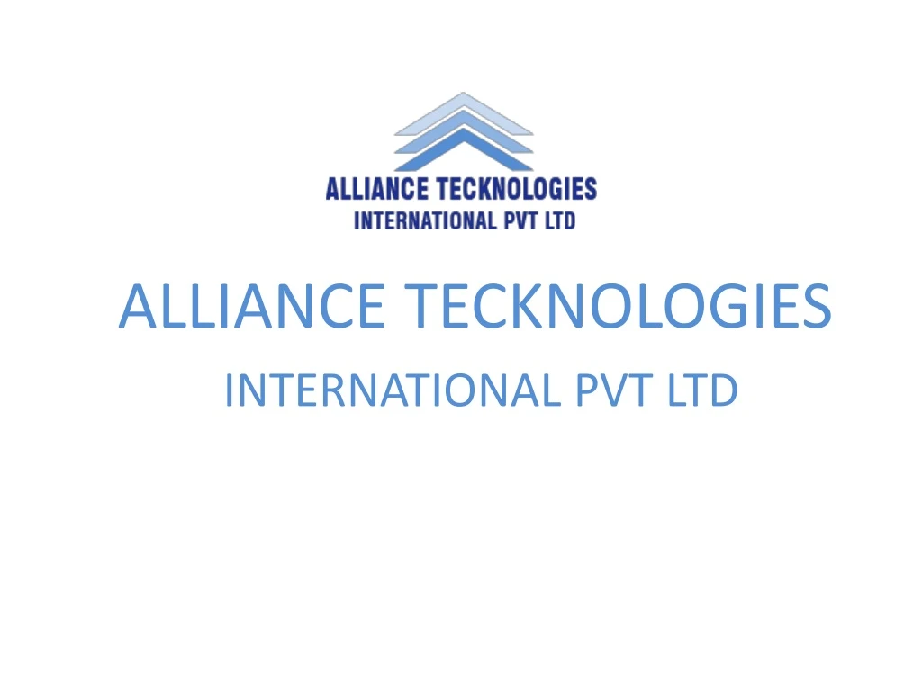 alliance tecknologies international pvt ltd
