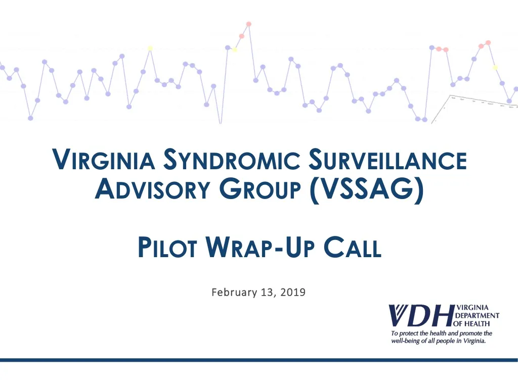 virginia syndromic surveillance advisory group vssag pilot wrap up call