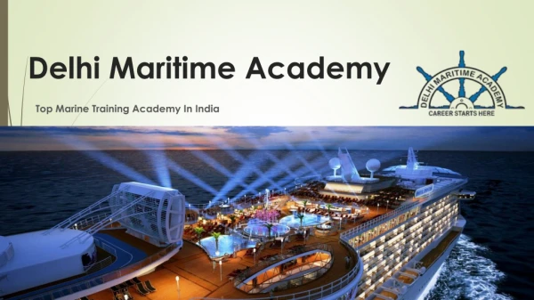 Top Marine Training Academy In India