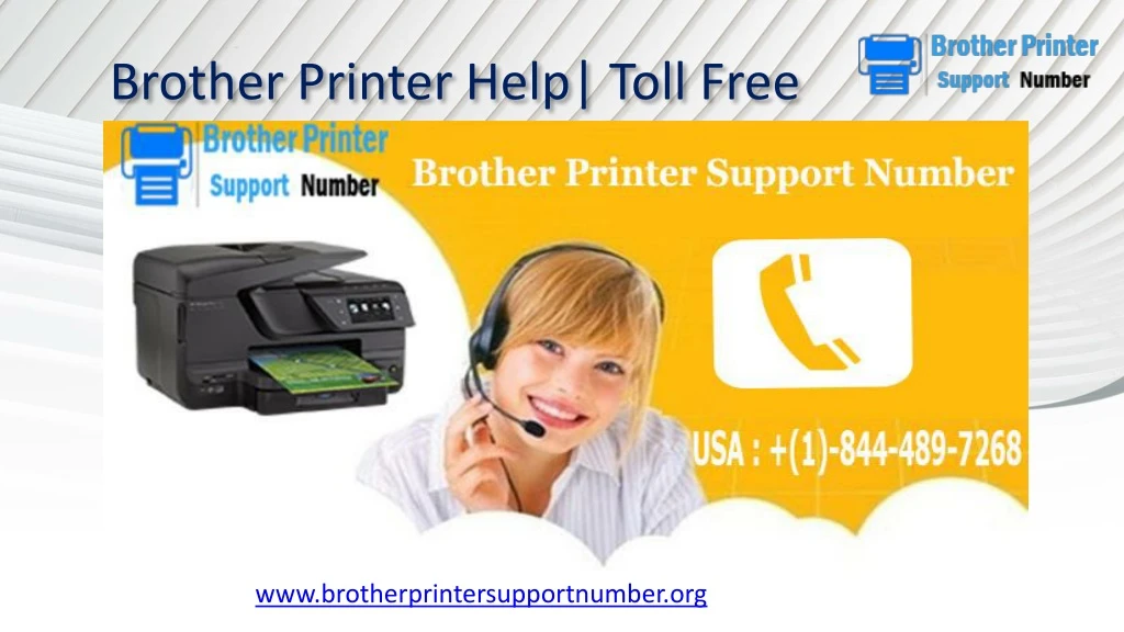 brother printer help toll free
