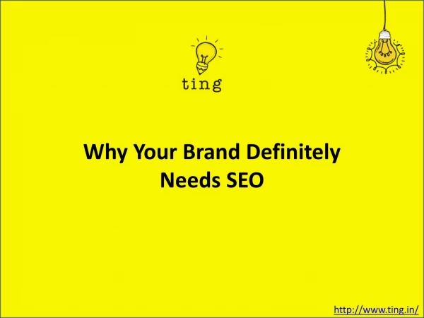 Why Your Brand Definitely Needs SEO