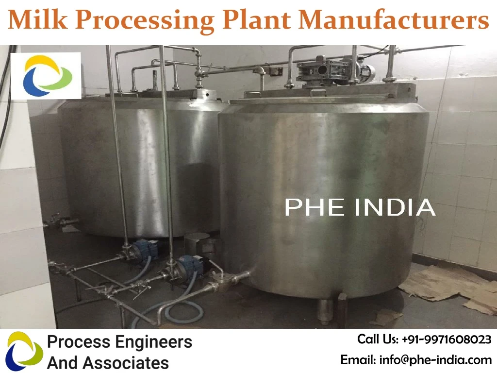 milk processing plant manufacturers