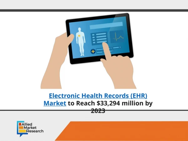 Electronic Health Records (EHR) Market value to touch $33,294 Million by 2023