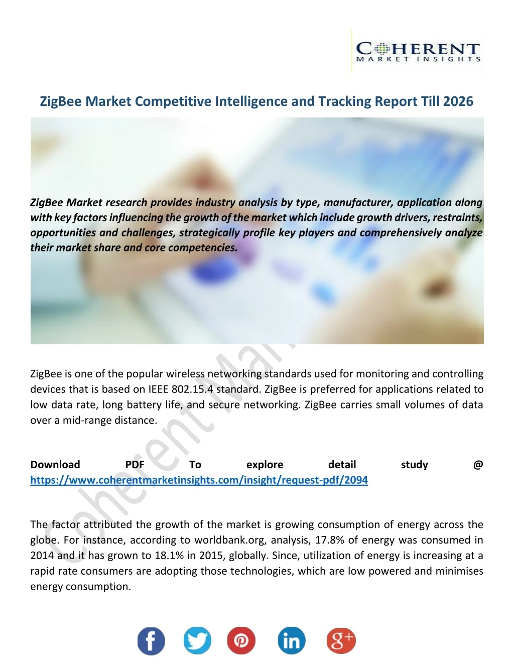 zigbee market competitive intelligence