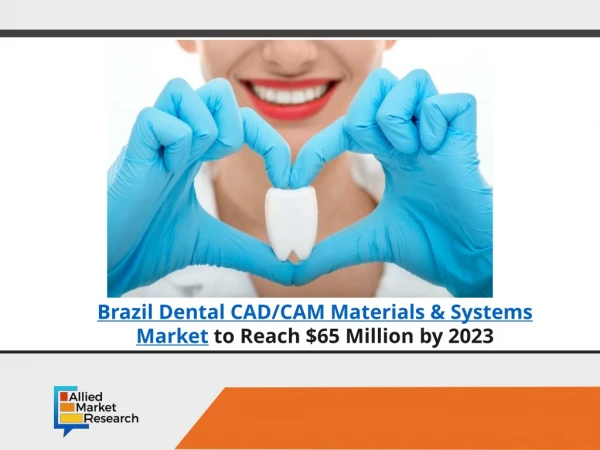 Brazil Dental CAD/CAM Materials & Systems Market to Reach $65 Mn Value by 2023