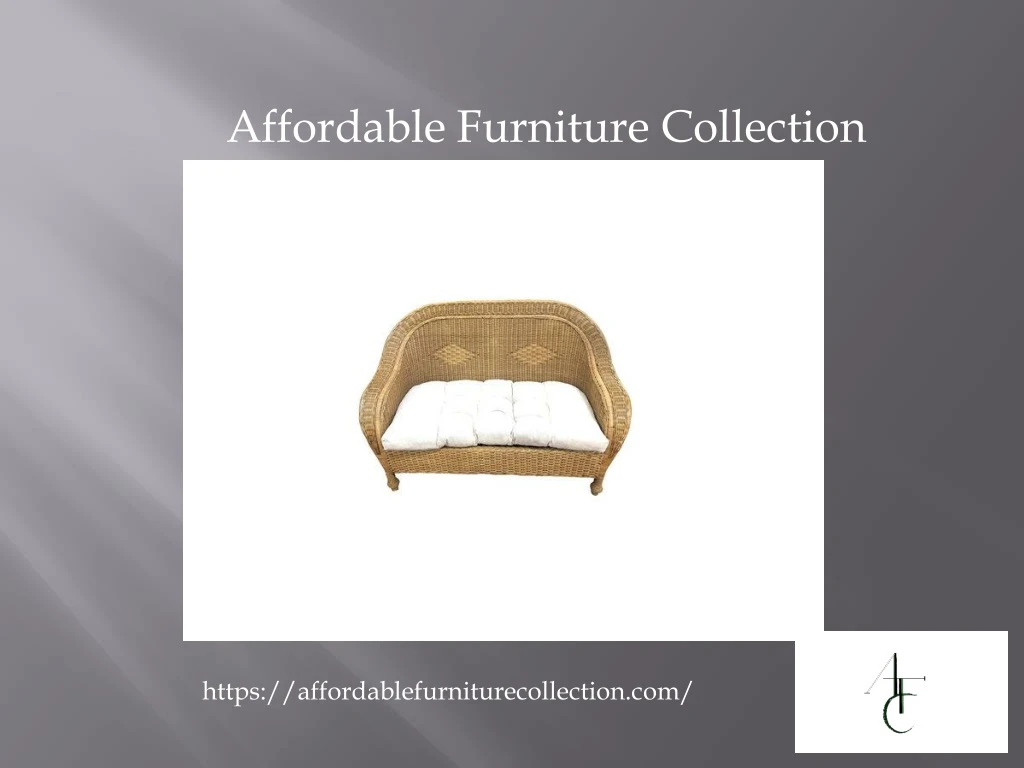 affordable furniture collection