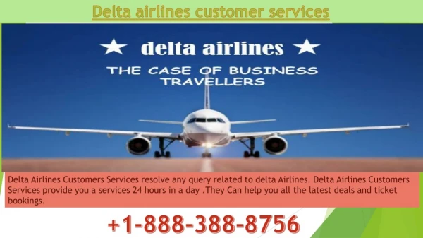 Delta Airlines Customer Service and Phone Number