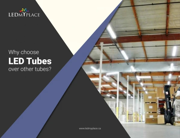 Easy to Install Hybrid T8 4ft LED Tubes can be more energy efficient