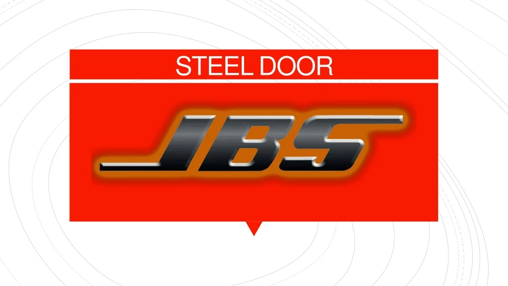 steel door