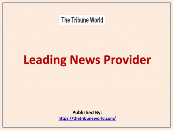 Leading News Provider