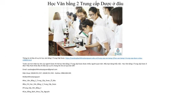 h c v n b ng 2 trung c p d c u