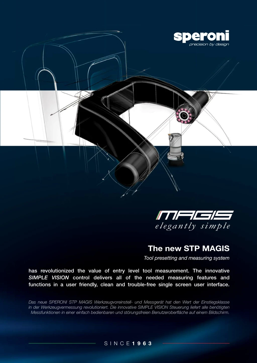 the new stp magis tool presetting and measuring